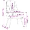 vidaXL Πολυθρόνα Relax Ροζ Βελούδινη