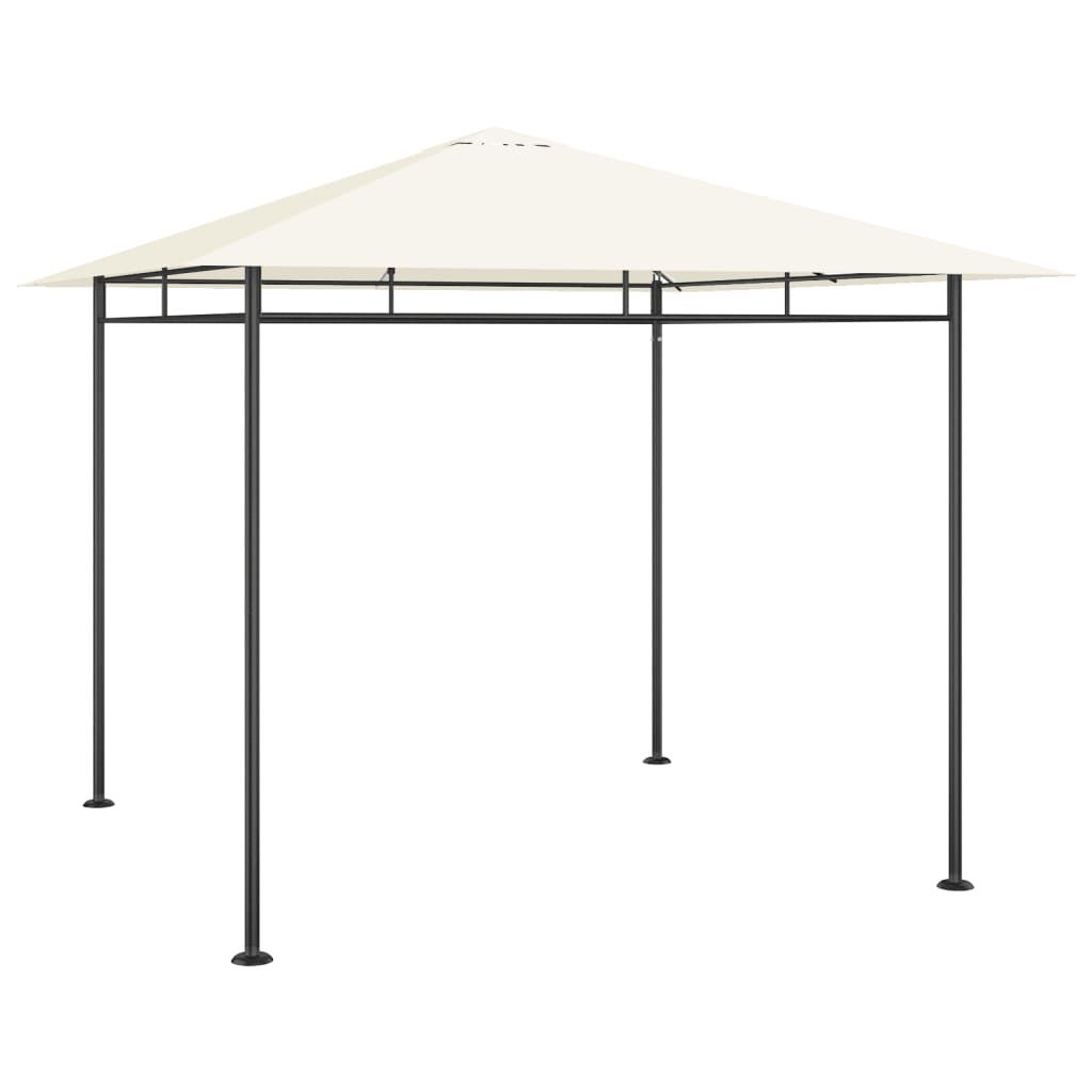vidaXL Κιόσκι Κρεμ 3 x 3 x 2,7 μ. 180 γρ./μ²