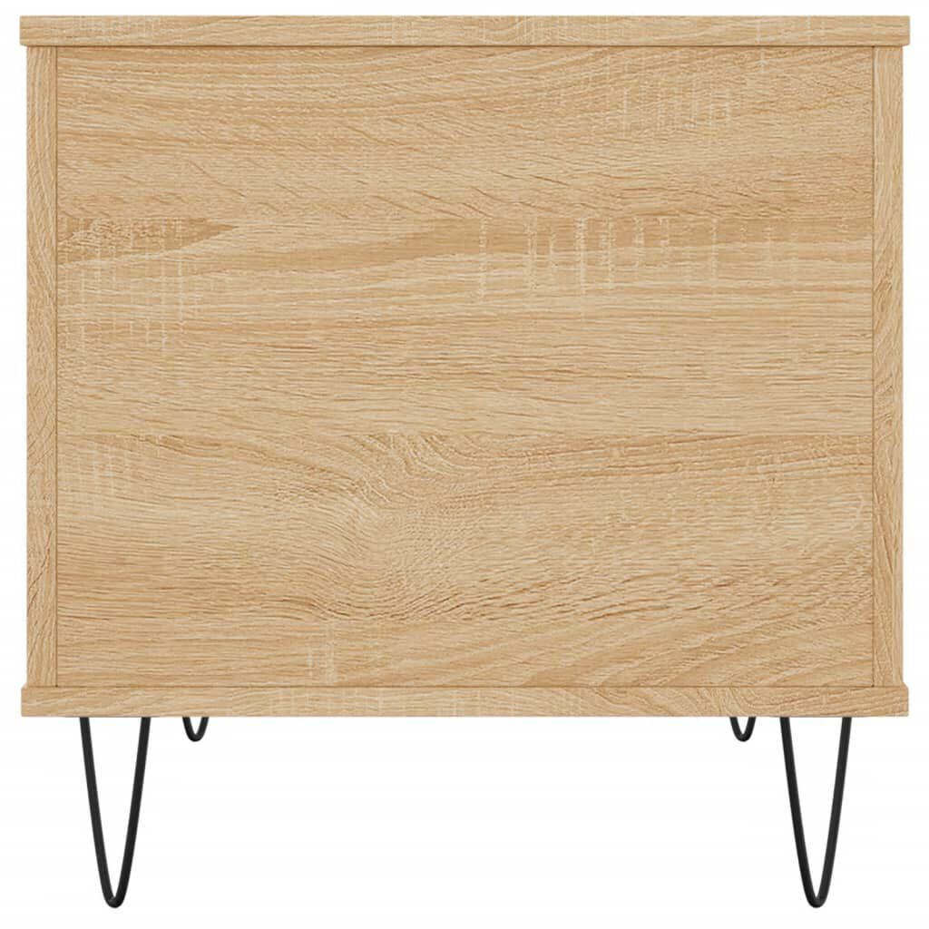 vidaXL Τραπεζάκι Σαλονιού Sonoma Δρυς 60x44,5x45εκ. Επεξεργασμένο Ξύλο