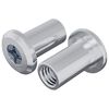 vidaXL &Pi;&alpha;&xi;&iota;&mu;ά&delta;&iota; &Kappa;&lambda;&epsilon;&iota;&delta;ώ&mu;&alpha;&tau;&omicron;&sigmaf; 2 &tau;&mu;&chi;. &Alpha;&sigma;&eta;&mu;ί M6 x 15 mm &Alpha;&tau;&sigma;ά&lambda;&iota;
