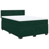 vidaXL &Kappa;&rho;&epsilon;&beta;ά&tau;&iota; Boxspring &mu;&epsilon; &Sigma;&tau;&rho;ώ&mu;&alpha; &Sigma;&kappa;&omicron;ύ&rho;&omicron; &Pi;&rho;ά&sigma;&iota;&nu;&omicron; 140x190&epsilon;&kappa;. &Beta;&epsilon;&lambda;&omicron;ύ&delta;&iota;&nu;&omicron;