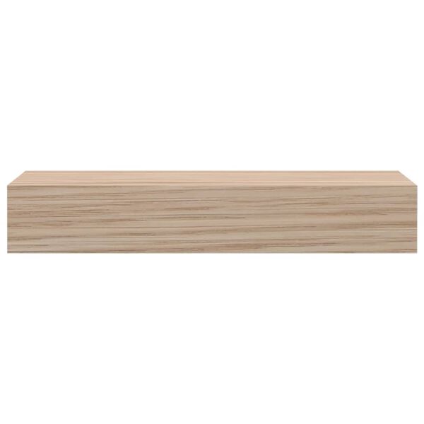 vidaXL Ράφια Τοίχου 2 τεμ. 23x23,5x4 εκ. Επεξεργασμένο Ξύλο