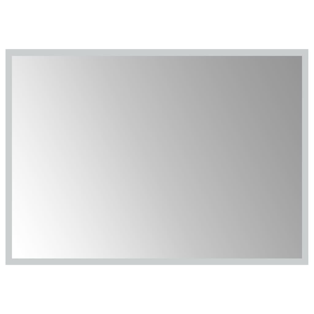 vidaXL Καθρέφτης Μπάνιου με LED 70x50 εκ.