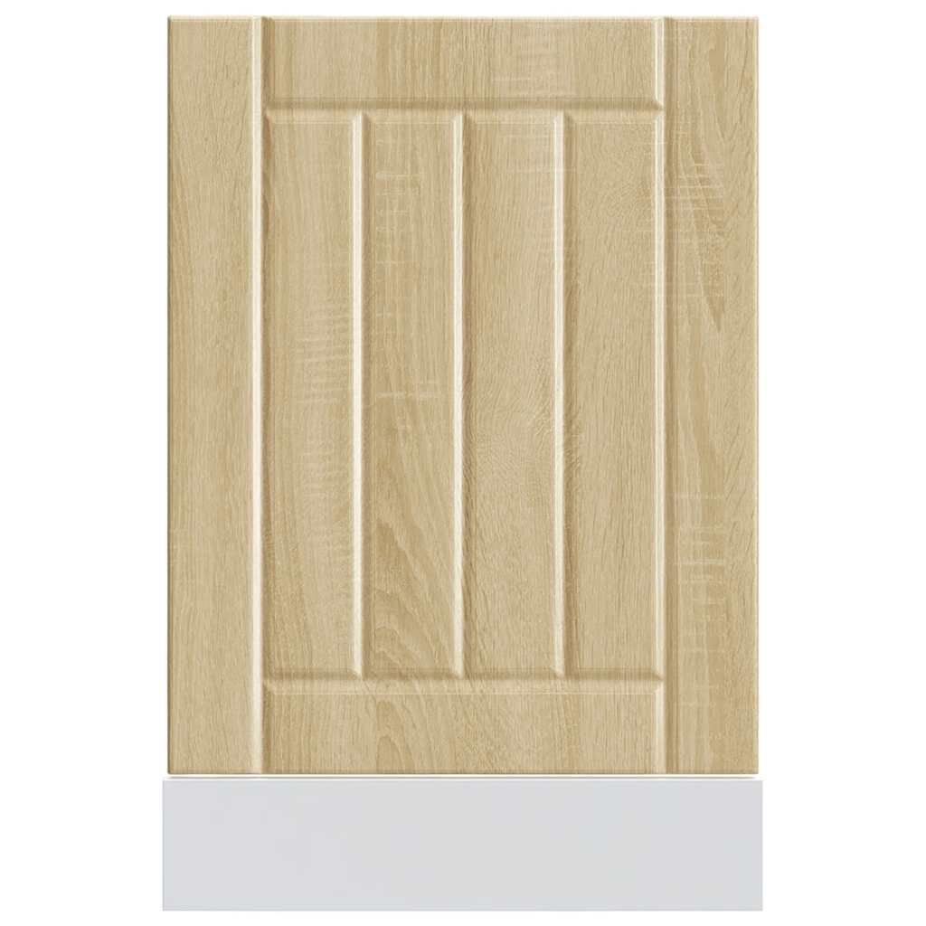 vidaXL Πλυντήριο πιάτων Πίνακας "Lucca" Sonoma Oak Engineered Wood