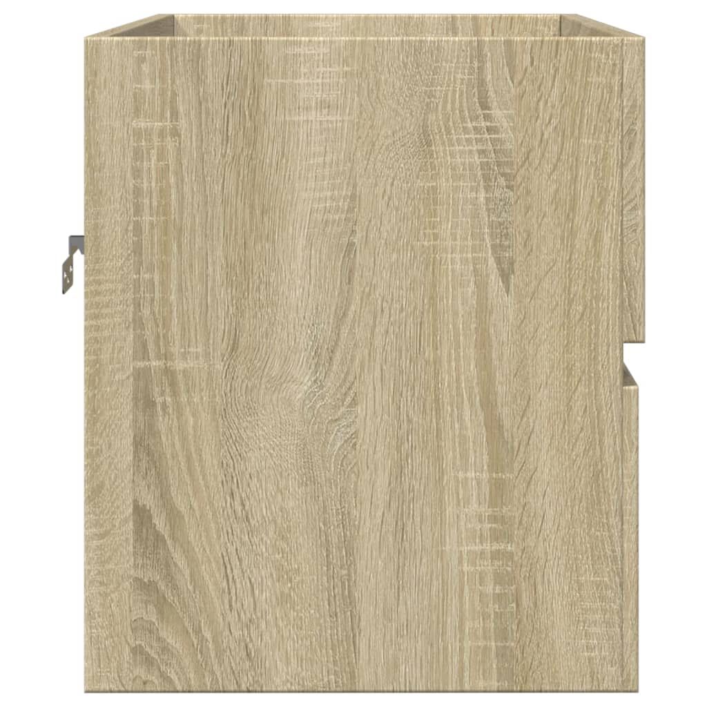 vidaXL Ντουλάπι Νιπτήρα Sonoma Δρυς 60x38,5x45 εκ. Επεξεργασμένο Ξύλο