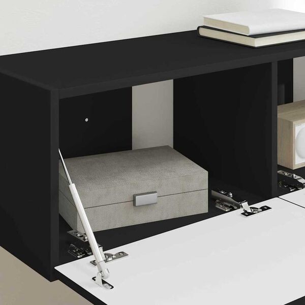 vidaXL &Nu;&tau;&omicron;&upsilon;&lambda;ά&pi;&iota; &Tau;&eta;&lambda;&epsilon;ό&rho;&alpha;&sigma;&eta;&sigmaf; &Tau;&omicron;ί&chi;&omicron;&upsilon; 2 pcs &Mu;&alpha;ύ&rho;&omicron; 98 x 31 x 29,5 &epsilon;&kappa;