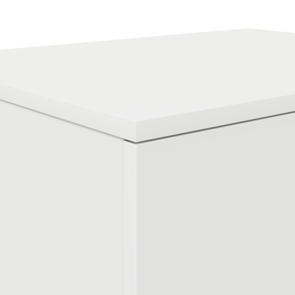 vidaXL Ντουλάπι αποθήκευσης Λευκό 103 x 41 x 40 εκ Επεξεργασμένο ξύλο