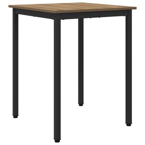 vidaXL &Tau;&rho;&alpha;&pi;&epsilon;&zeta;&alpha;&rho;ί&epsilon;&sigmaf; 60 x 60 x 75 cm &Epsilon;&pi;&epsilon;&xi;&epsilon;&rho;&gamma;&alpha;&sigma;&mu;έ&nu;&omicron; &Xi;ύ&lambda;&omicron; Artisan &Delta;&rho;&upsilon;&sigmaf;