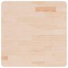 vidaXL Επιφάνεια Τραπεζιού Τετράγωνη 60 x 60 x 1,5 εκ. Μασίφ Ξύλο Δρυς
