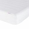 vidaXL Κρεβάτι με Στρώμα Taupe 120x200 εκ. Υφασμάτινο