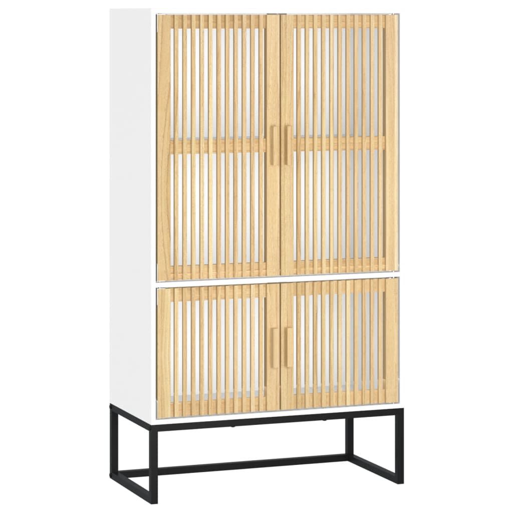 vidaXL Ντουλάπι Λευκό 70 x 35 x 125 εκ. από Επεξεργασμένο Ξύλο