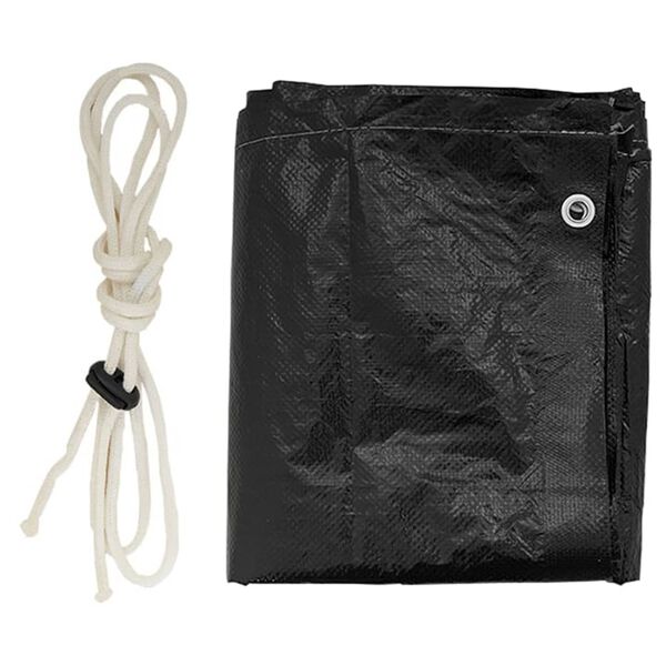 vidaXL Κάλυμμα Κούνιας με 12 Κρίκους 215x150x130/150 εκ. Πολυαιθυλένιο