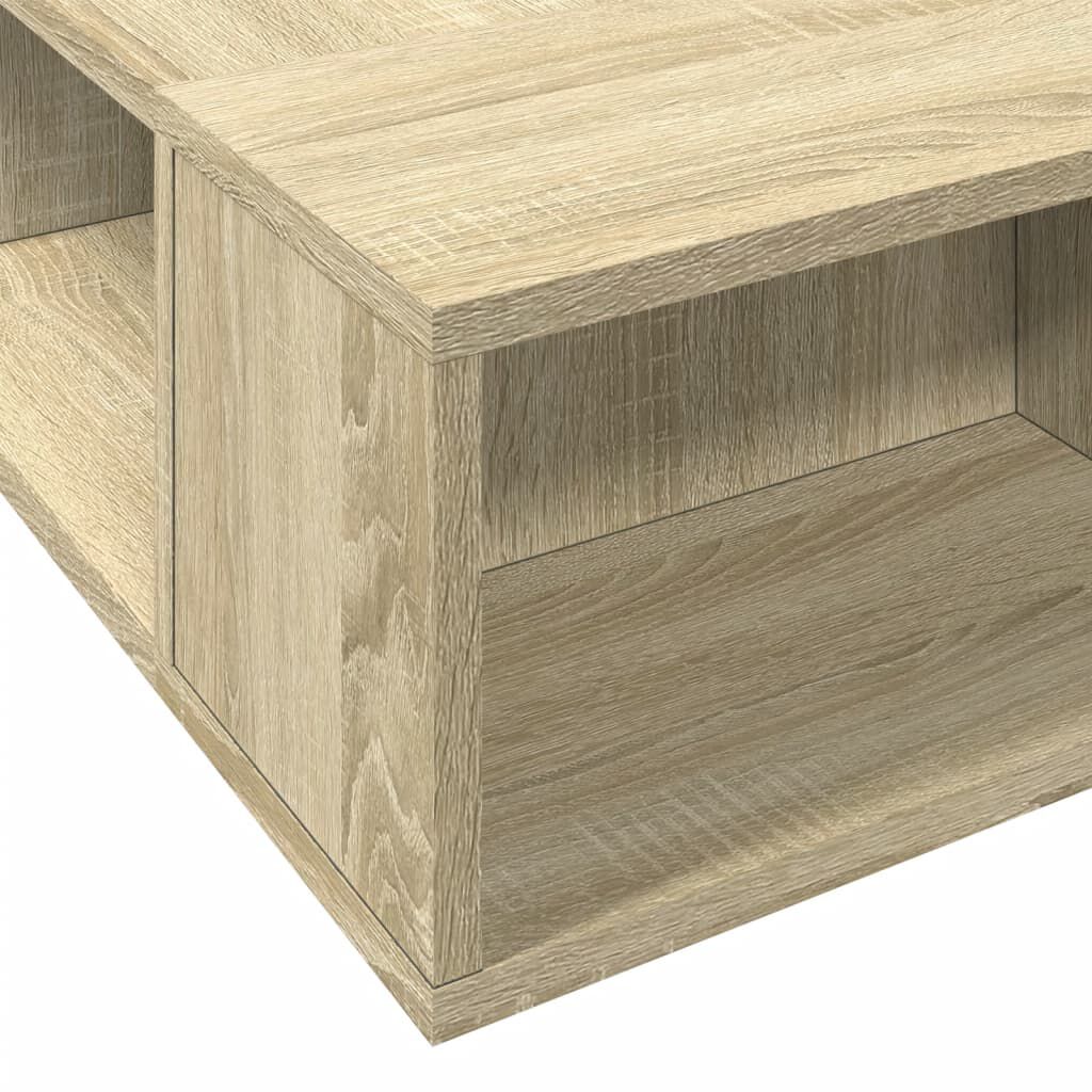 vidaXL Πλαίσιο Κρεβατιού Sonoma Δρυς 200x200 εκ. Επεξεργασμένο Ξύλο