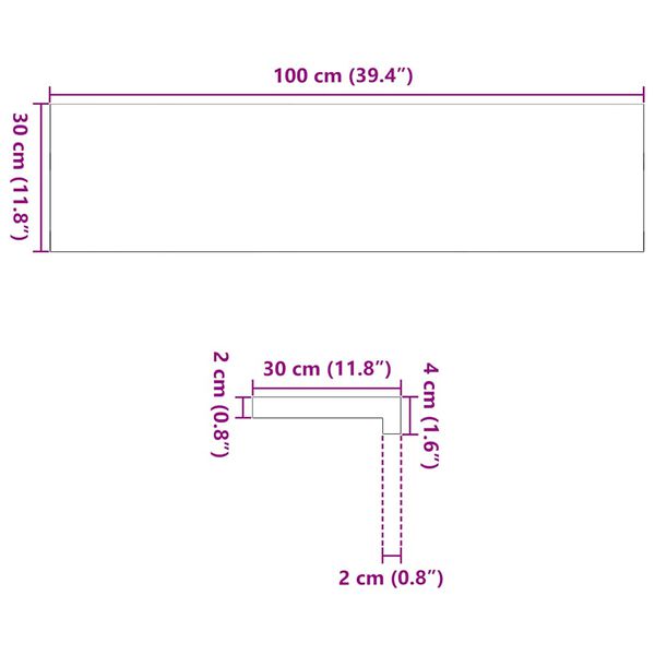 vidaXL Πατάκια Σκάλας 12 τεμ. Ανοιχτό Καφέ 100x30x2 cm Ξύλο Δρυός