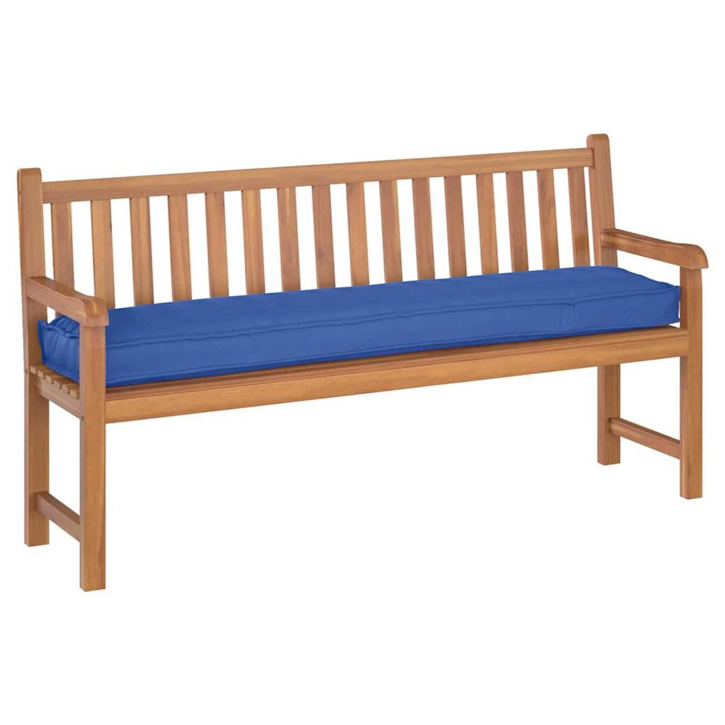 vidaXL Μαξιλάρι παλέτας Μπλε Ρουά 180 x 40 x 8 εκ. Ύφασμα Oxford