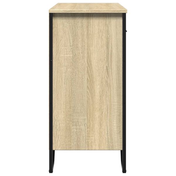 vidaXL Ντουλάπι Sonoma Δρυς 79,5x35,5x74,5 εκ. από Επεξεργασμένο Ξύλο