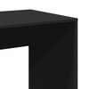 vidaXL Τραπέζι Μπαρ Μαύρο 51x50x103,5 εκ. Επεξ. Ξύλο