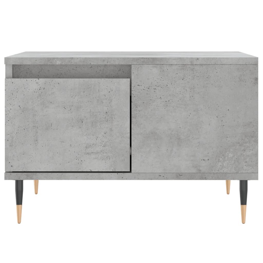 vidaXL Τραπεζάκι Σαλονιού Γκρι Σκυρ. 55x55x36,5 εκ. Επεξεργ. Ξύλο