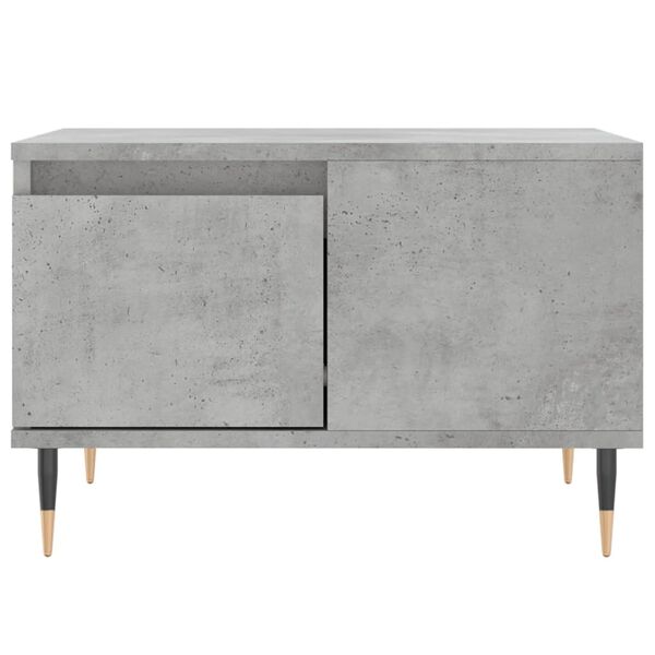 vidaXL Τραπεζάκι Σαλονιού Γκρι Σκυρ. 55x55x36,5 εκ. Επεξεργ. Ξύλο