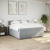 vidaXL &Kappa;&rho;&epsilon;&beta;ά&tau;&iota; Boxspring &mu;&epsilon; &Sigma;&tau;&rho;ώ&mu;&alpha; &Alpha;&nu;&omicron;&iota;&chi;&tau;ό &Gamma;&kappa;&rho;&iota; 180x200 &epsilon;&kappa;. &Upsilon;&phi;&alpha;&sigma;&mu;ά&tau;&iota;&nu;&omicron;
