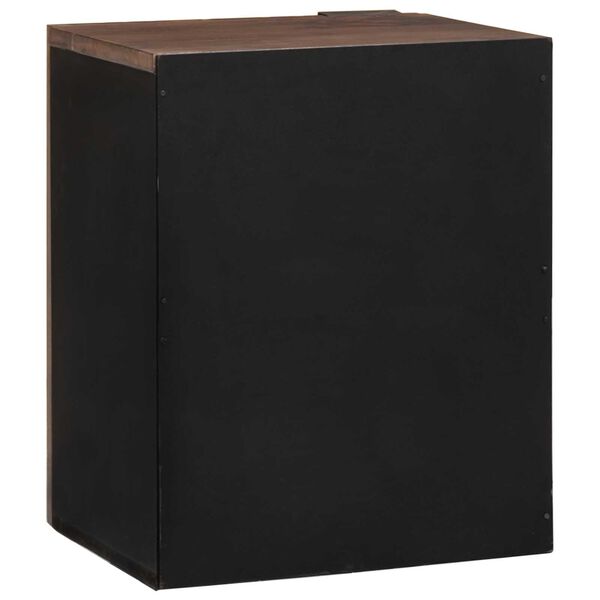 vidaXL Κρεμαστό Ντουλάπι Μπάνιου – 38x33.5x48 εκ Ξύλο και Επεξεργασμένο Ξύλο