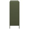 vidaXL Ραφιέρα Πράσινο Λαδί 101,5x39x103,5 εκ. από Ατσάλι