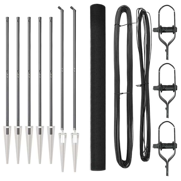 vidaXL &Sigma;&tau;ύ&lambda;&omicron;&sigmaf; &Pi;&epsilon;&rho;&iota;&phi;&rho;ά&xi;&epsilon;&omega;&nu; &Gamma;&kappa;&rho;&iota; 10 x 1,5 &mu; (16 x 16 mm &delta;ί&chi;&tau;&upsilon;)