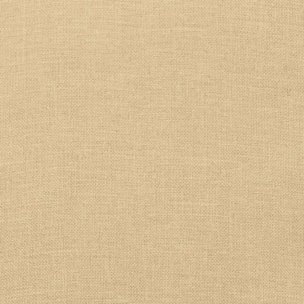 vidaXL Μαξιλάρι Παλέτας Μπεζ 60x60x9,5 εκ. Ύφασμα