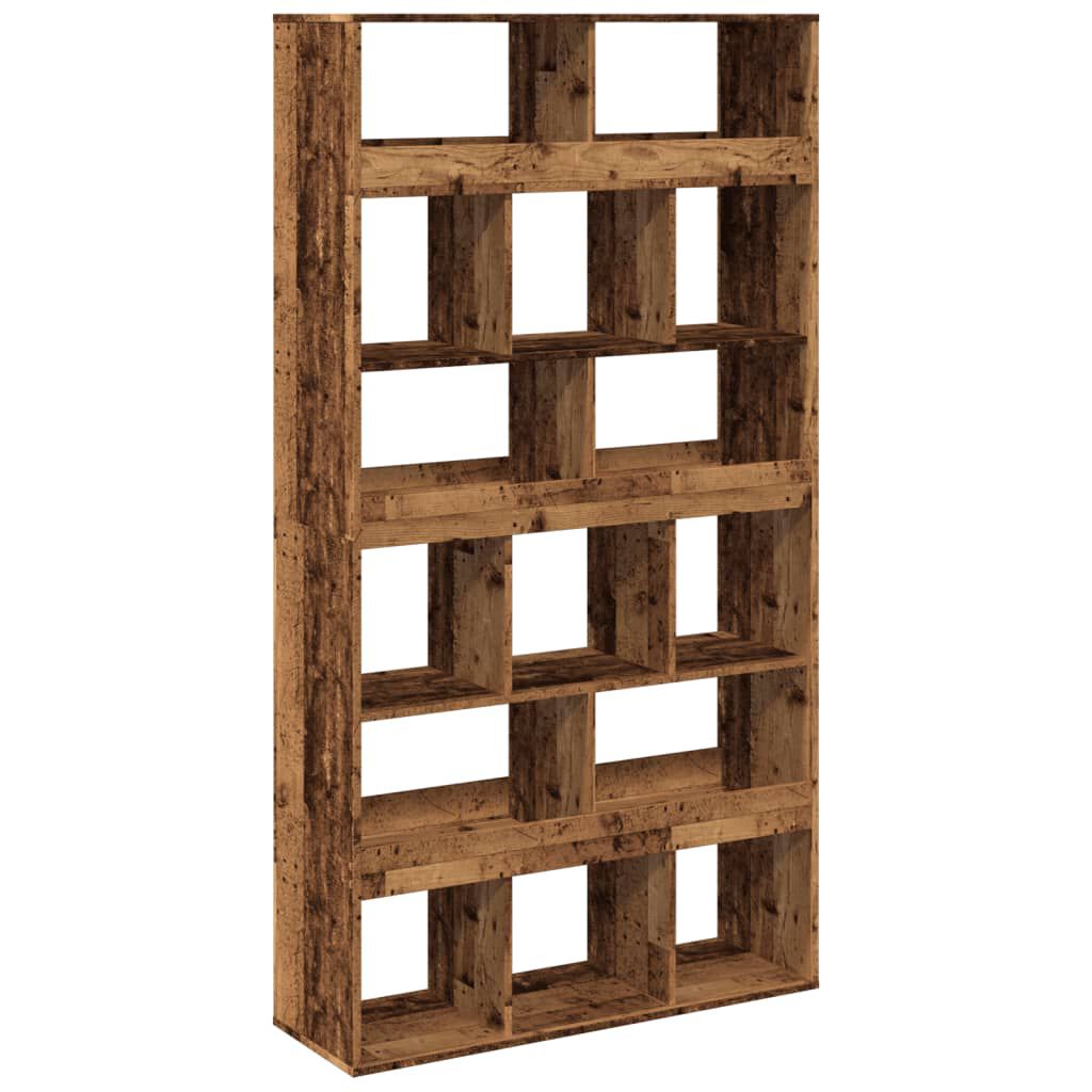 vidaXL Βιβλιοθήκη Όψη Παλαιού Ξύλου 100x33x187,5εκ. Επεξεργασμένο Ξύλο