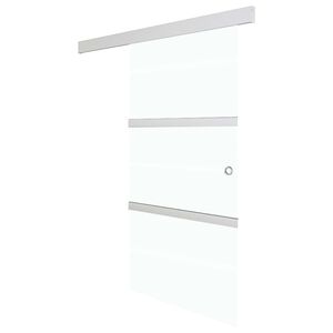 vidaXL &Sigma;&upsilon;&rho;ό&mu;&epsilon;&nu;&eta; &Pi;ό&rho;&tau;&alpha; &Alpha;&sigma;&eta;&mu;ί 76x205&epsilon;&kappa;. &Gamma;&upsilon;&alpha;&lambda;ί ESG/&Alpha;&lambda;&omicron;&upsilon;&mu;ί&nu;&iota;&omicron; &Mu;&alpha;&lambda;&alpha;&kappa;ά &Sigma;&tau;&omicron;&pi;