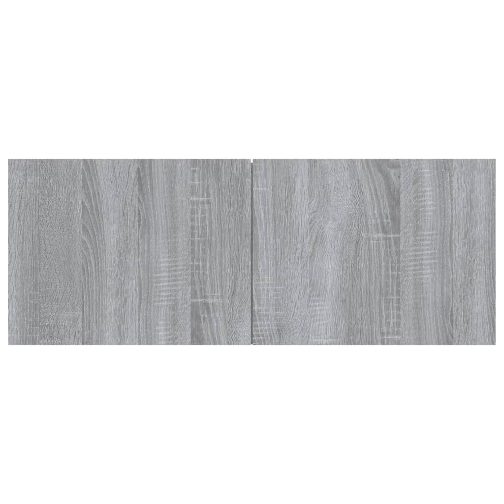 vidaXL Έπιπλο Τηλεόρασης Γκρι Sonoma 80x30x30 εκ. από Επεξεργ. Ξύλο