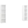 vidaXL Έ&pi;&iota;&pi;&lambda;&alpha; &Tau;&eta;&lambda;&epsilon;ό&rho;&alpha;&sigma;&eta;&sigmaf; 2 &tau;&epsilon;&mu;. &Lambda;&epsilon;&upsilon;&kappa;ά 142,5x35x36,5 &epsilon;&kappa;. &Mu;&omicron;&rho;&iota;&omicron;&sigma;&alpha;&nu;ί&delta;&alpha;