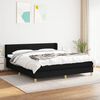 vidaXL &Kappa;&rho;&epsilon;&beta;ά&tau;&iota; Boxspring &mu;&epsilon; &Sigma;&tau;&rho;ώ&mu;&alpha; &Mu;&alpha;ύ&rho;&omicron; 160x200 &epsilon;&kappa;. &Upsilon;&phi;&alpha;&sigma;&mu;ά&tau;&iota;&nu;&omicron;