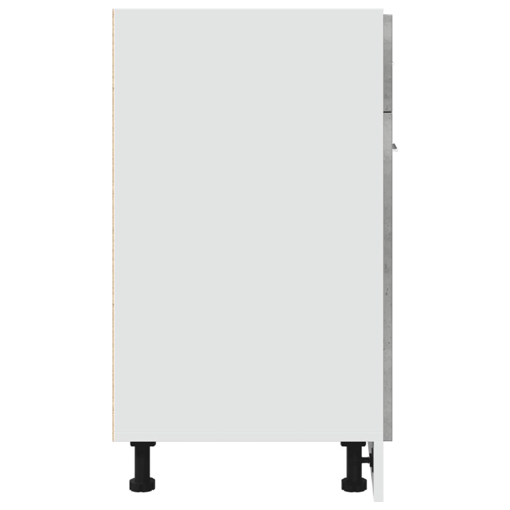 vidaXL Ντουλάπι με Συρτάρι Lyon Γκρι Σκυροδέματος 60x46x81,5 εκ