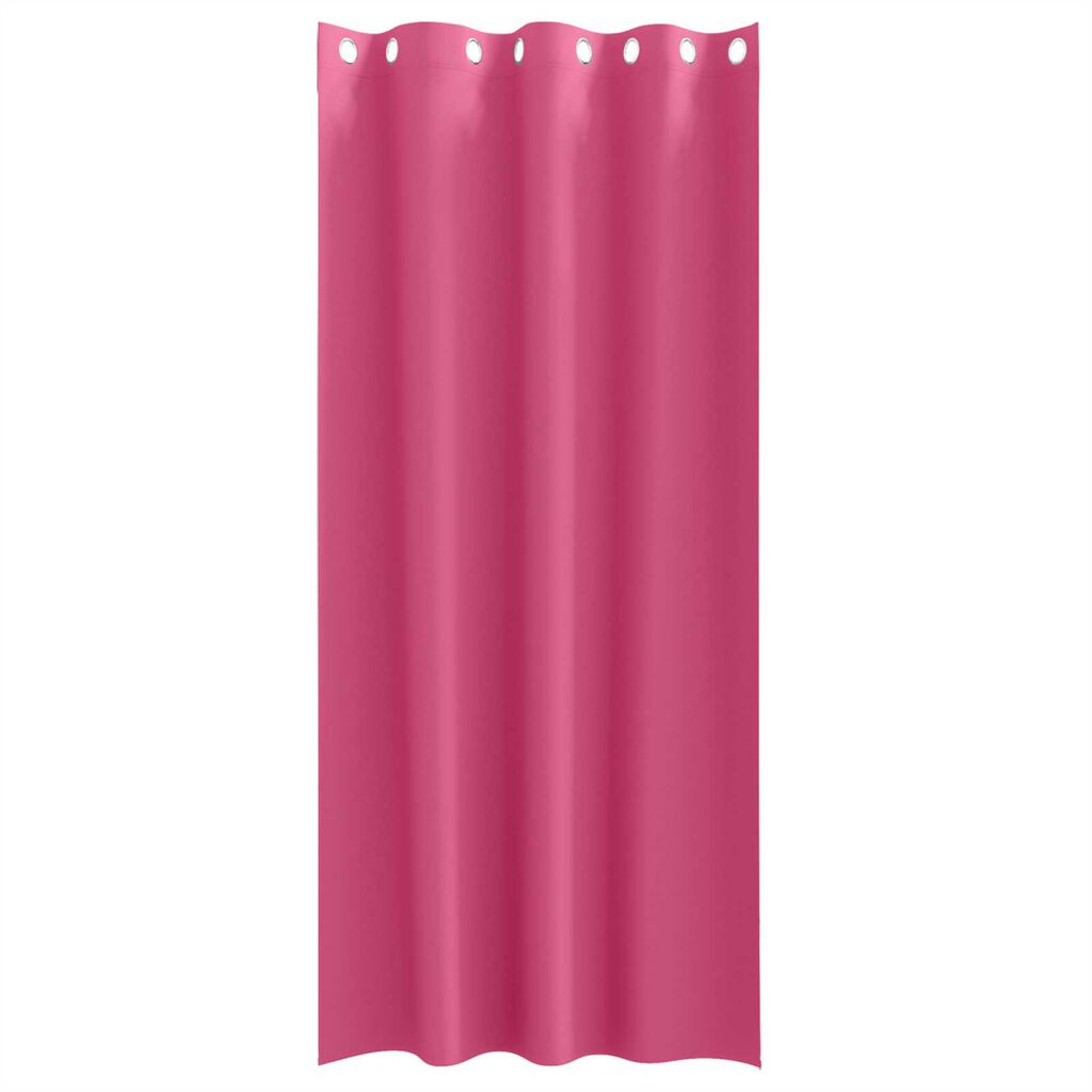 vidaXL Κουρτίνες 2 pcs Φωτεινό Ροζ 225 x 140 εκ. Πολυεστέρας