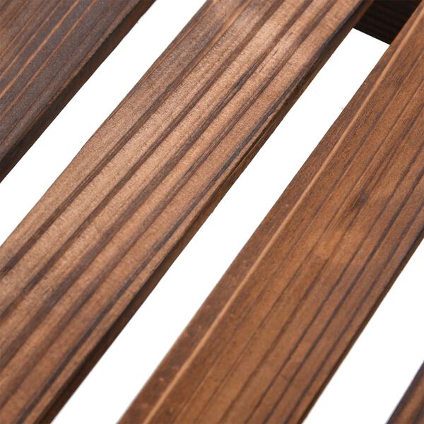 vidaXL Βάση Λουλουδιών 90x25x73,5 εκ. από Μασίφ Ξύλο Ελάτης