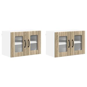 vidaXL &Rho;&alpha;&phi;&iota;έ&rho;&alpha; &tau;&omicron;ί&chi;&omicron;&upsilon; LUCCA 2 pcs Sonoma &Delta;&rho;&upsilon;&sigmaf; 60 x 31 x 40 &epsilon;&kappa;