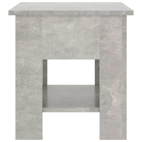 vidaXL Τραπεζάκι Σαλονιού Γκρι Σκυρ. 40 x 40 x 42εκ από Συνθετικό Ξύλο