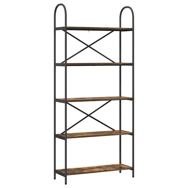 vidaXL &Rho;ά&phi;&iota; &Beta;&iota;&beta;&lambda;ί&omega;&nu; &Kappa;&alpha;&pi;&nu;&iota;&sigma;&tau;ό &Delta;&rho;ύ&sigmaf; 80 x 30 x 183 &epsilon;&kappa; &Epsilon;&pi;&epsilon;&xi;&epsilon;&rho;&gamma;&alpha;&sigma;&mu;έ&nu;&omicron; &xi;ύ&lambda;&omicron;