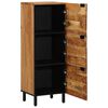 vidaXL Highboard &mu;&epsilon; &rho;ά&phi;&iota; &Phi;&upsilon;&sigma;&iota;&kappa;ό 40 x 33,5 x 110 &epsilon;&kappa; &Sigma;&tau;&epsilon;&rho;&epsilon;ό &Xi;ύ&lambda;&omicron; &Alpha;&kappa;&alpha;&kappa;ί&alpha;&sigmaf;