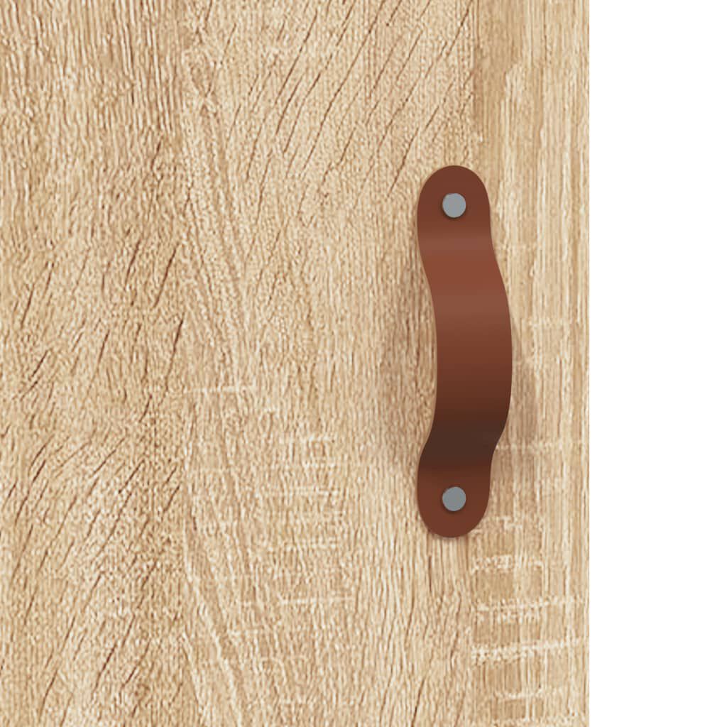 vidaXL Ντουλάπι Sonoma Δρυς 34,5x34x90 εκ. από Επεξεργασμένο Ξύλο