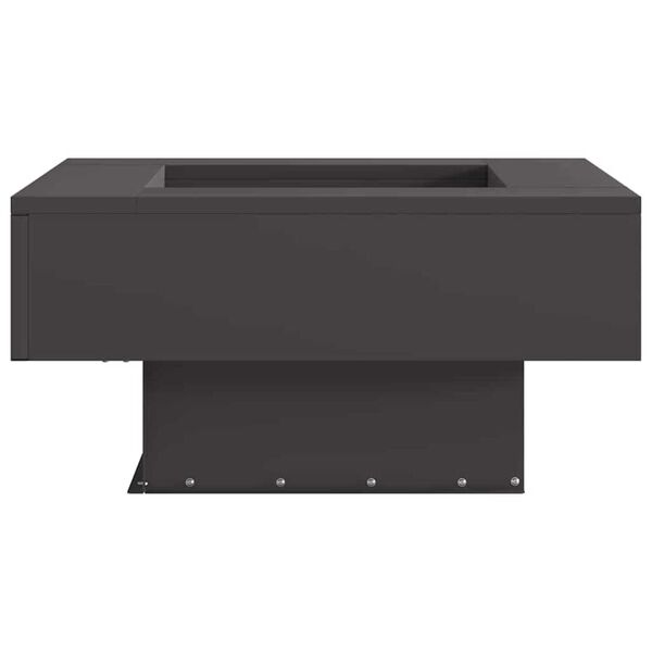 vidaXL Φωτιά Μαύρο 60 x 60 x 30 cm Κρύα έλαση από χάλυβα