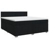 vidaXL &Kappa;&rho;&epsilon;&beta;ά&tau;&iota; box spring &mu;&epsilon; &sigma;&tau;&rho;ώ&mu;&alpha; &Mu;&alpha;ύ&rho;&omicron; 140 x 190 cm Ύ&phi;&alpha;&sigma;&mu;&alpha;