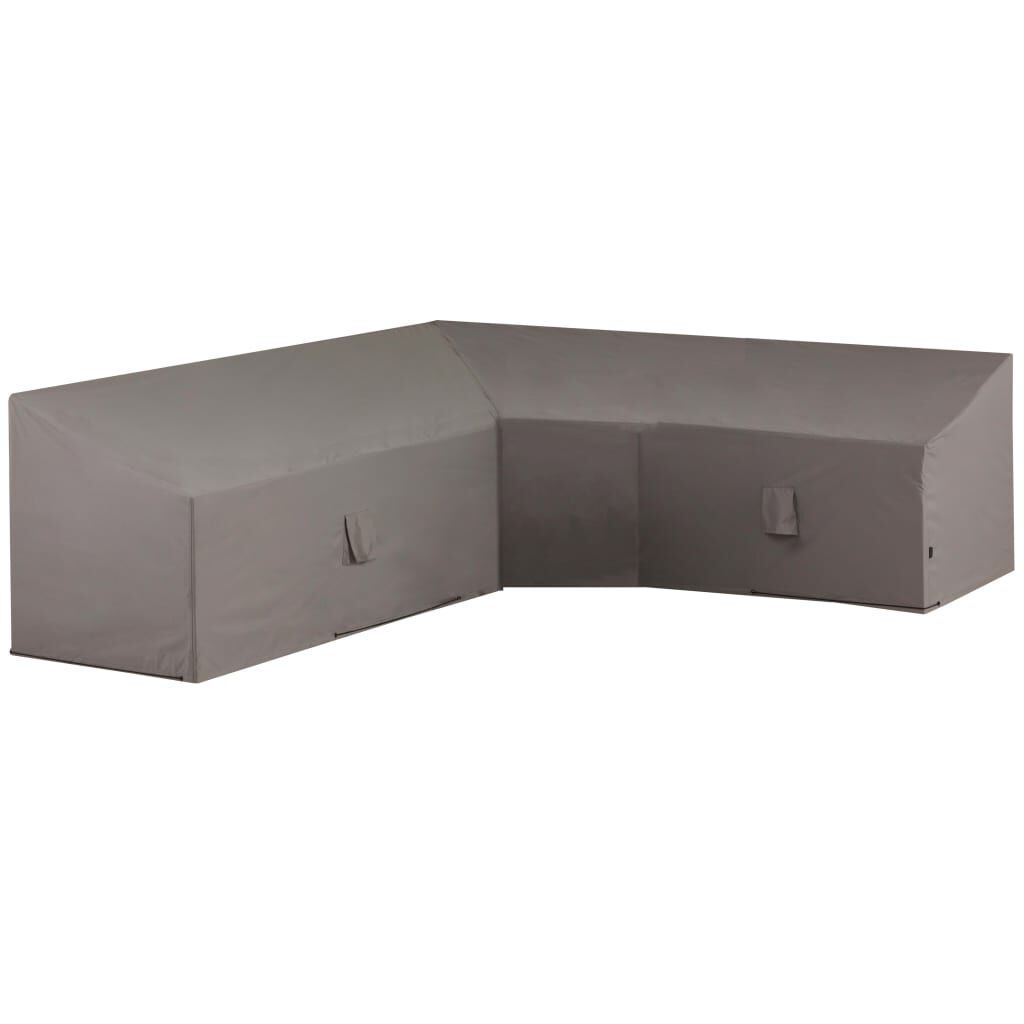 Madison Κάλυμμα Επίπλων Κήπου Γωνιακό Γκρι 270x270x65/90 εκ.