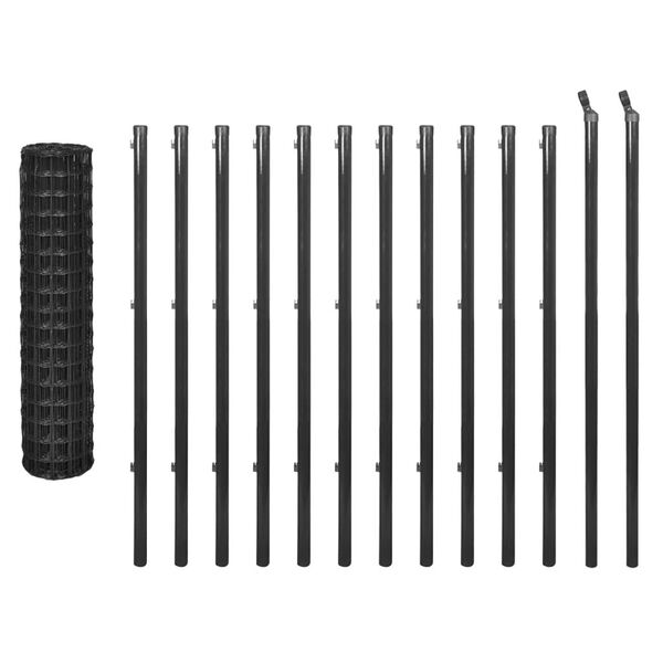 vidaXL &Sigma;&upsilon;&rho;&mu;&alpha;&tau;ό&pi;&lambda;&epsilon;&gamma;&mu;&alpha; &Sigma;&epsilon;&tau; &Gamma;&kappa;&rho;&iota; 25 x 1,2 &mu;. &Alpha;&tau;&sigma;ά&lambda;&iota;&nu;&omicron;