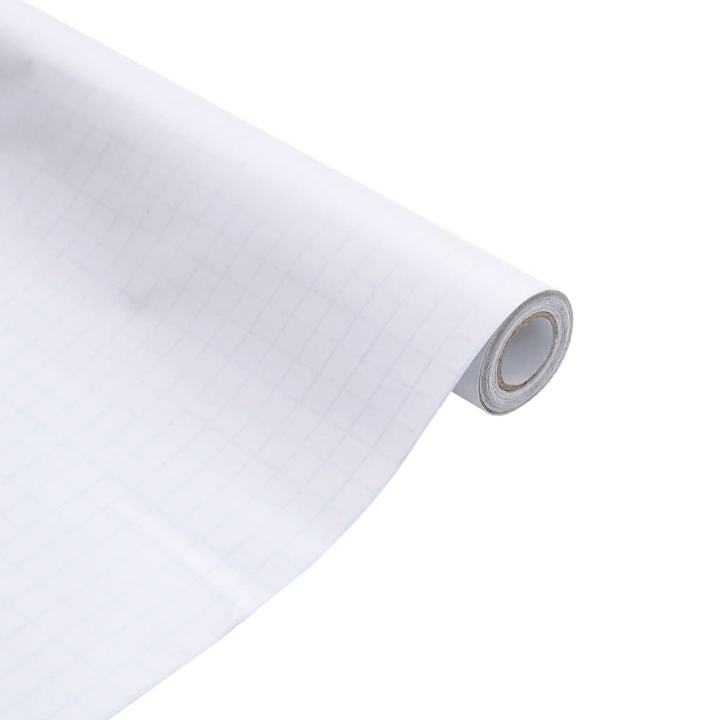 vidaXL Μεμβράνη Παραθύρου Ματ Γκρι 45x500 εκ. PVC