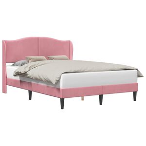 vidaXL &Sigma;&kappa;&epsilon;&lambda;&epsilon;&tau;ό&sigmaf; &Kappa;&rho;&epsilon;&beta;&alpha;&tau;&iota;&omicron;ύ &mu;&epsilon; &kappa;&epsilon;&phi;&alpha;&lambda;ά&rho;&iota; &Rho;&omicron;&zeta; 160 x 200 cm &Beta;&epsilon;&lambda;&omicron;ύ&delta;&omicron;