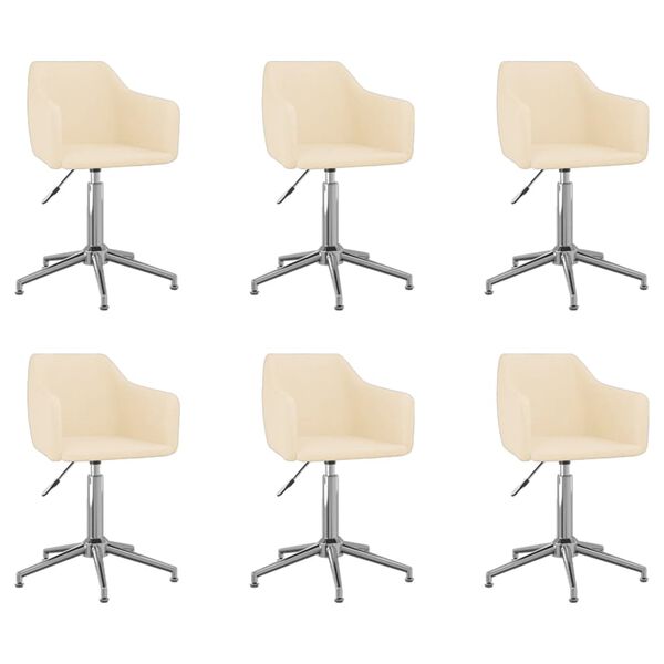 vidaXL &Kappa;&alpha;&rho;έ&kappa;&lambda;&epsilon;&sigmaf; &Tau;&rho;&alpha;&pi;&epsilon;&zeta;&alpha;&rho;ί&alpha;&sigmaf; &Pi;&epsilon;&rho;&iota;&sigma;&tau;&rho;&epsilon;&phi;ό&mu;&epsilon;&nu;&epsilon;&sigmaf; 6 &tau;&epsilon;&mu;. &Kappa;&rho;&epsilon;&mu; &Upsilon;&phi;&alpha;&sigma;&mu;ά&tau;&iota;&nu;&epsilon;&sigmaf;