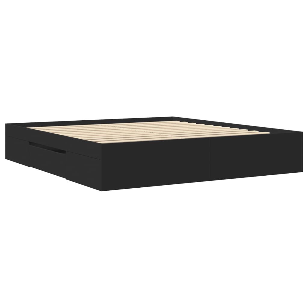 vidaXL Πλαίσιο κρεβατιού χωρίς στρώμα 180x200 εκ. Επεξεργασμένο Ξύλο