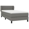 vidaXL &Kappa;&rho;&epsilon;&beta;ά&tau;&iota; Boxspring &mu;&epsilon; &Sigma;&tau;&rho;ώ&mu;&alpha; &Sigma;&kappa;&omicron;ύ&rho;&omicron; &Gamma;&kappa;&rho;&iota; 80x200 &epsilon;&kappa;. &Upsilon;&phi;&alpha;&sigma;&mu;ά&tau;&iota;&nu;&omicron;
